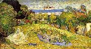 Vincent Van Gogh Daubignys Garden painting